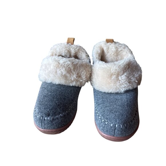 Dearfoams Womens Energy Return Slippers Size 7-8 Medium Faux Fur Lined - Picture 6 of 9